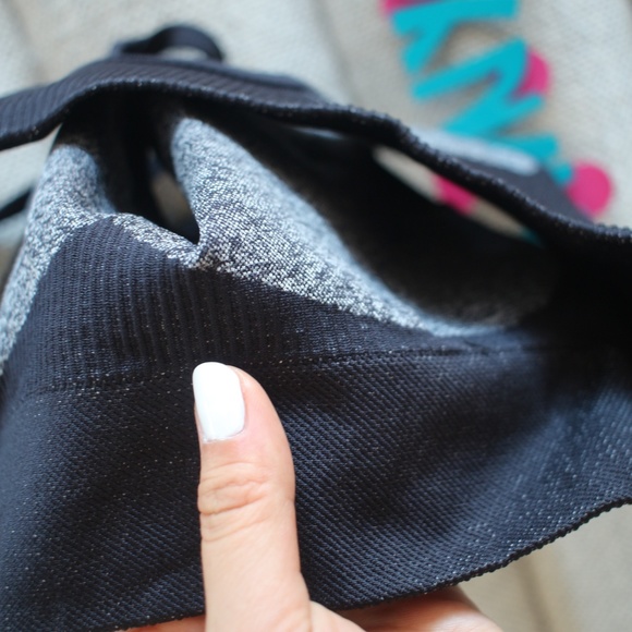 Sports Bra High Quality Black Yoga Sweat Top BLACK Sports - Picture 5 of 8